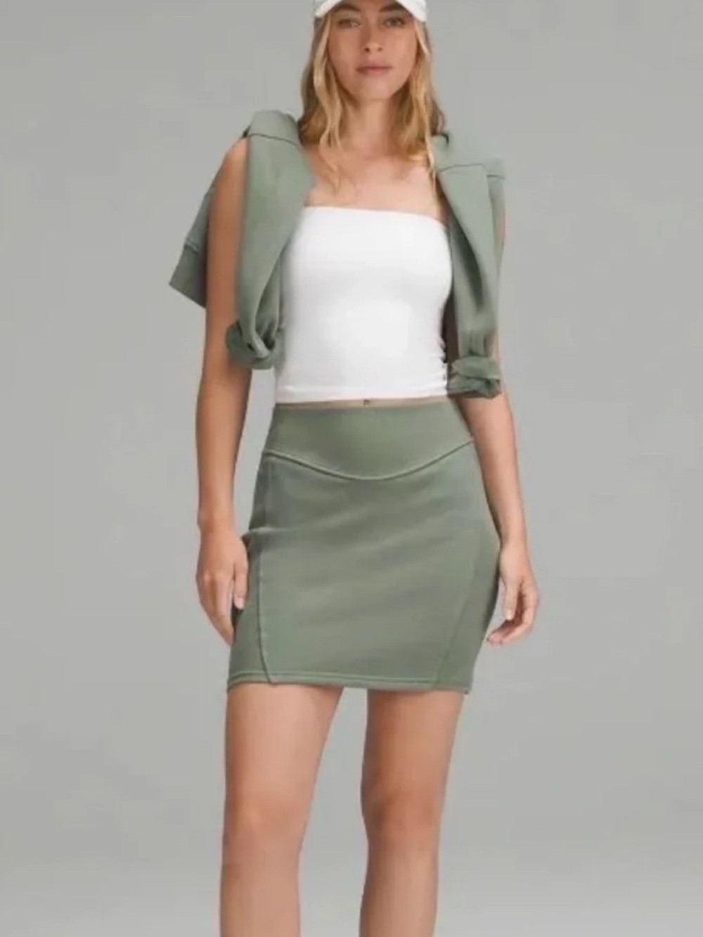 Lululemon Athletica Scuba Mini Skirt L